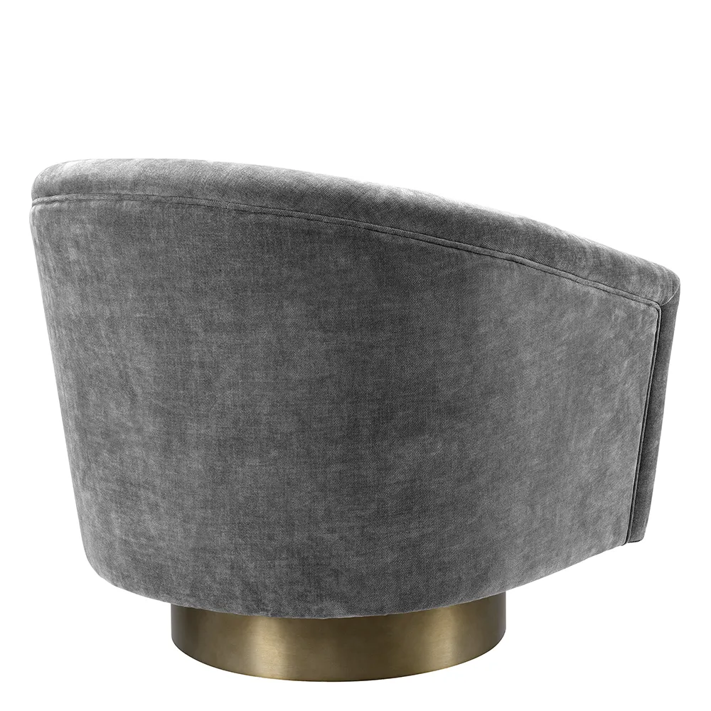 Swivel Chair Catene Clarck grey