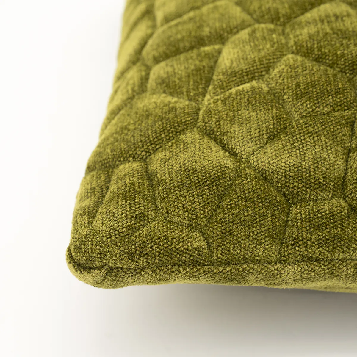 Decorative Cushion Stitch Green 45x45 cm