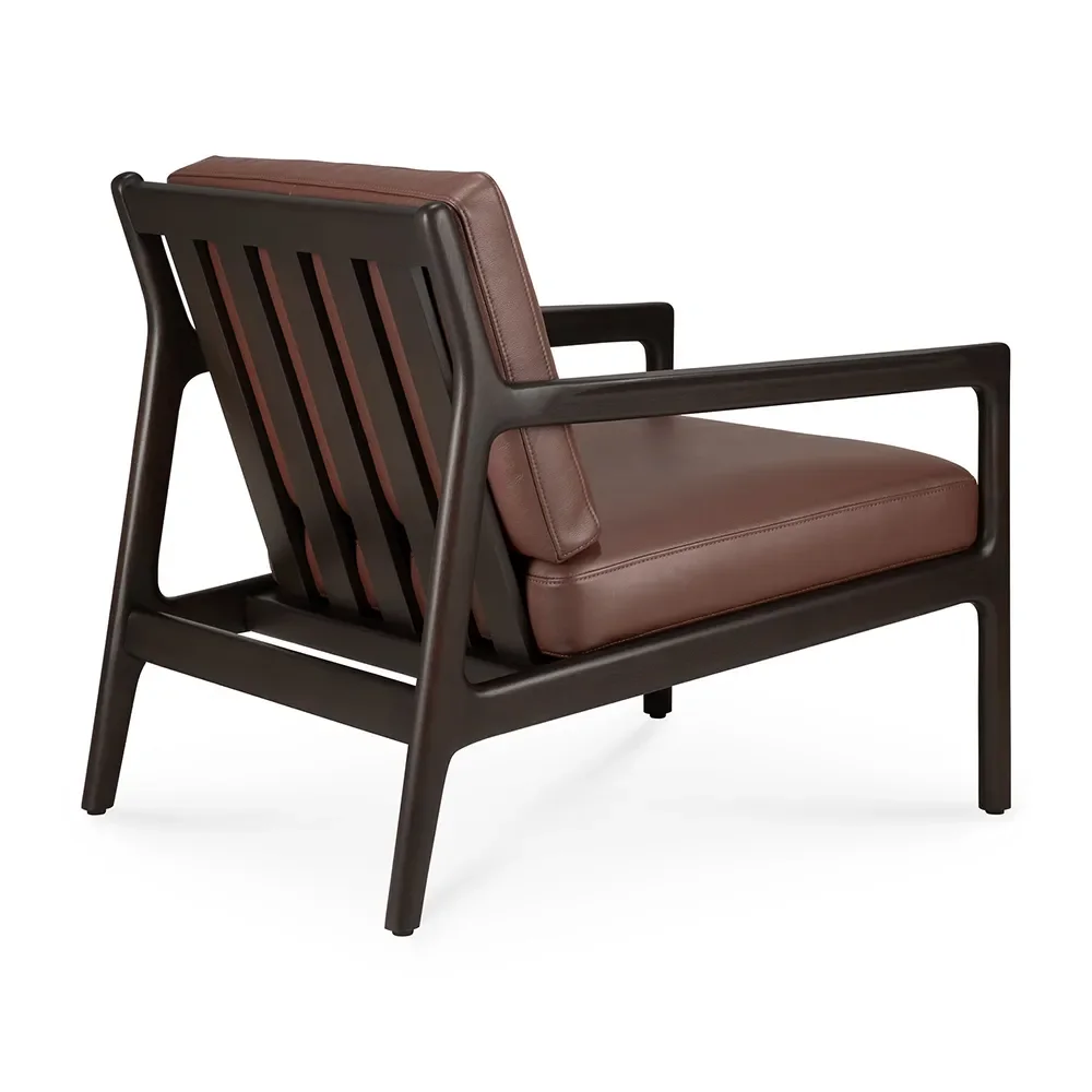 Jack Armchair Burgundy leather