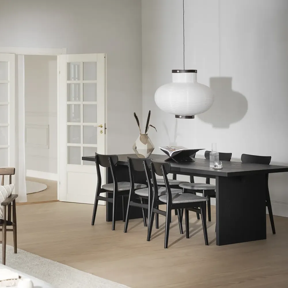 Emmett Dining table 240 Black alder