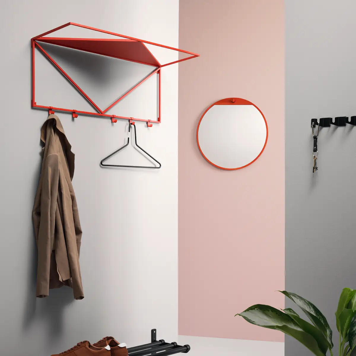 3-pack Hanger Triangel White