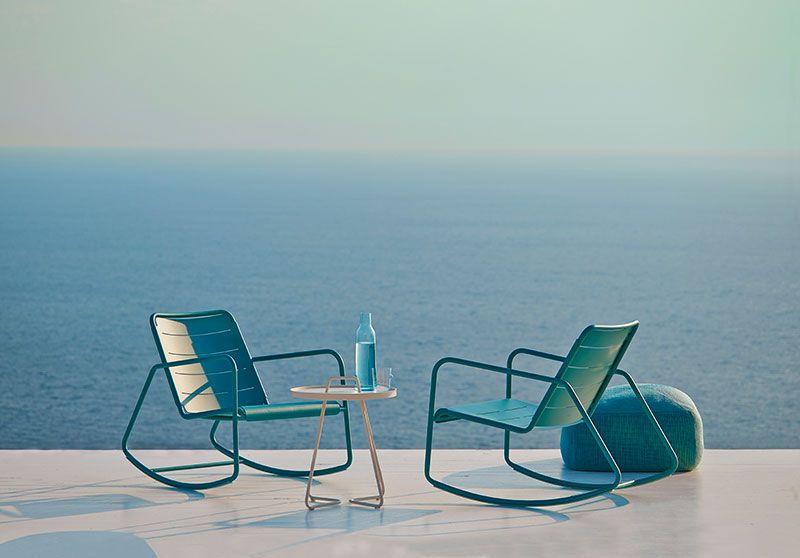 Divine Stool 55X55 Cm Turquoise