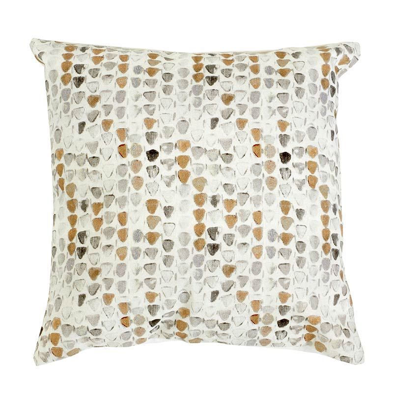 Bertrix ornamental cushion beige