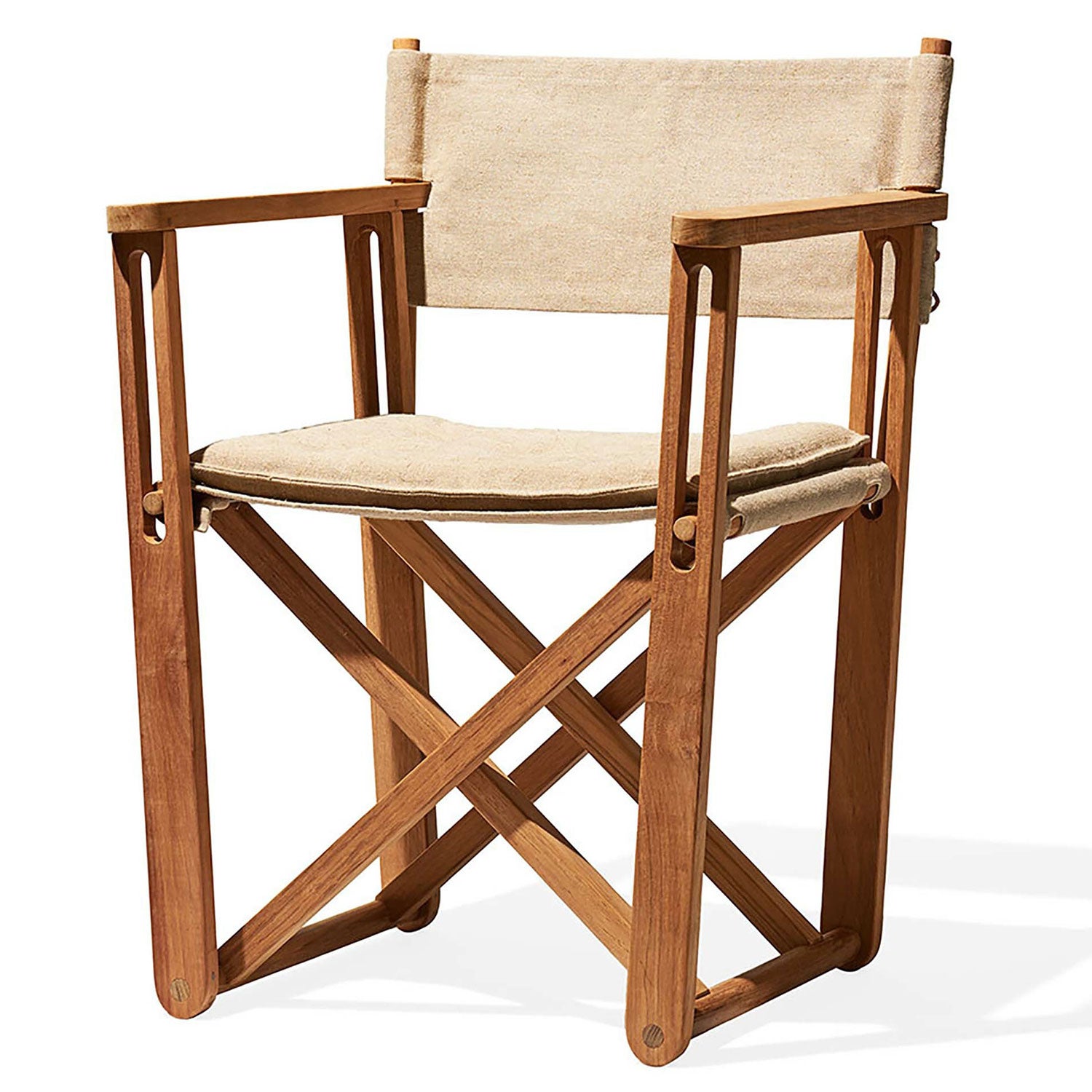 Kryss lounge armchair teak