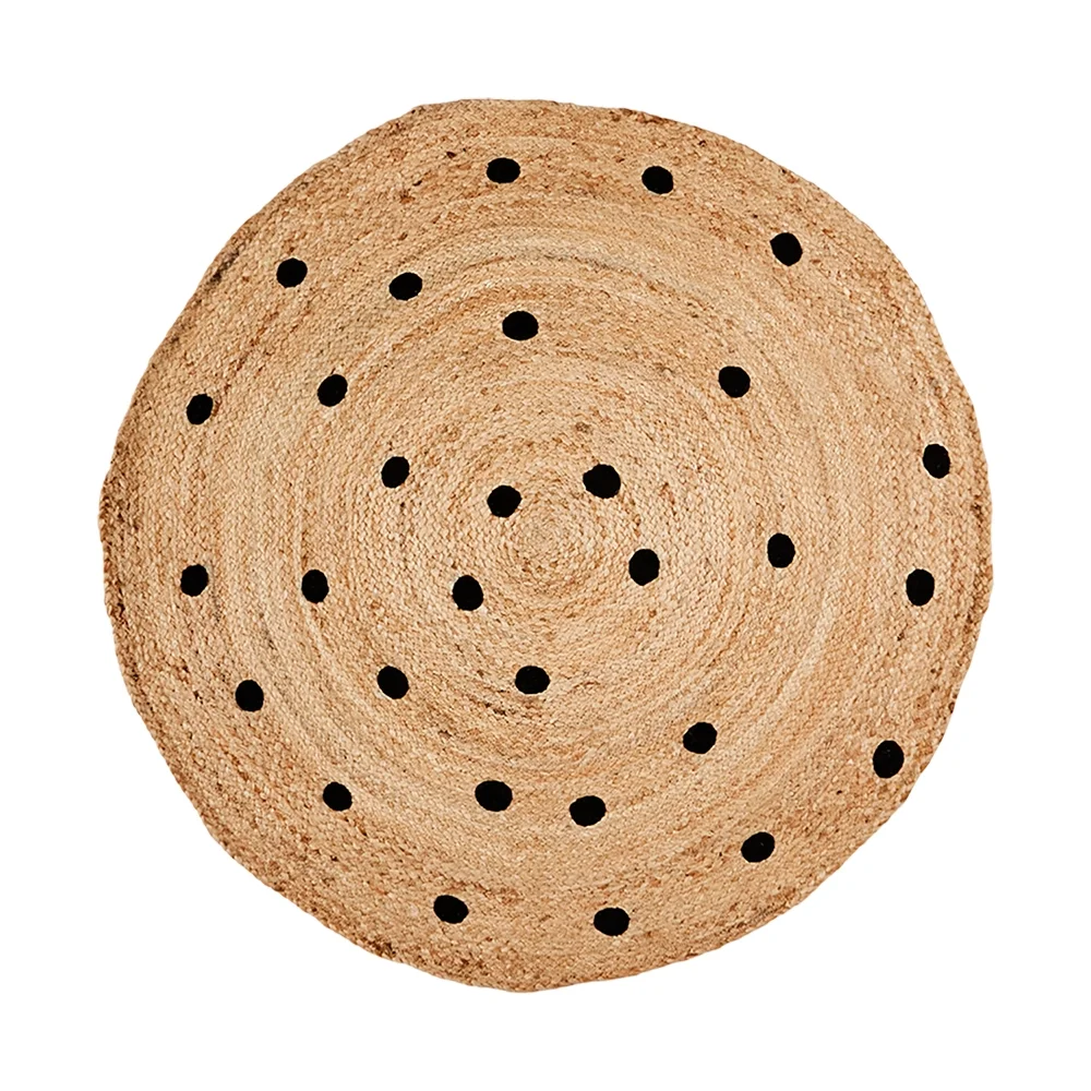 JUNI rug jute Ø100 cm
