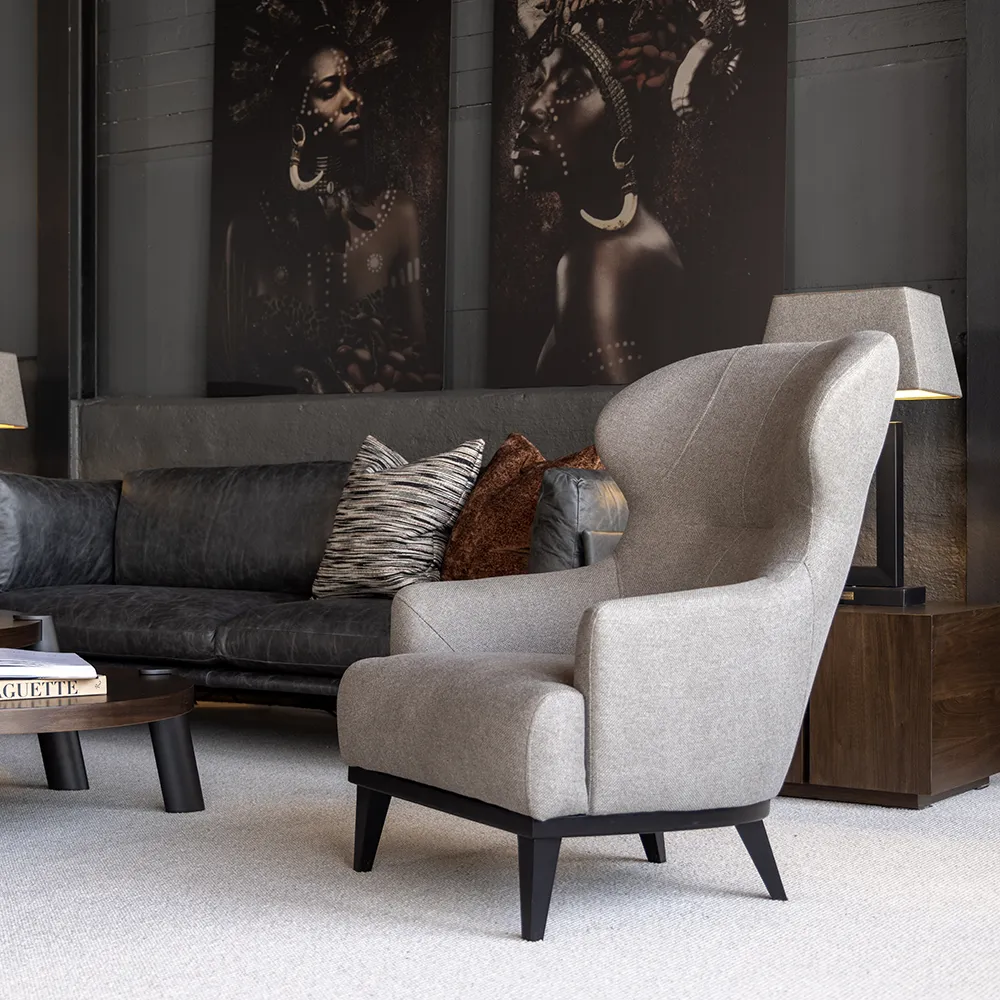 Toulouse armchair-Rave liver