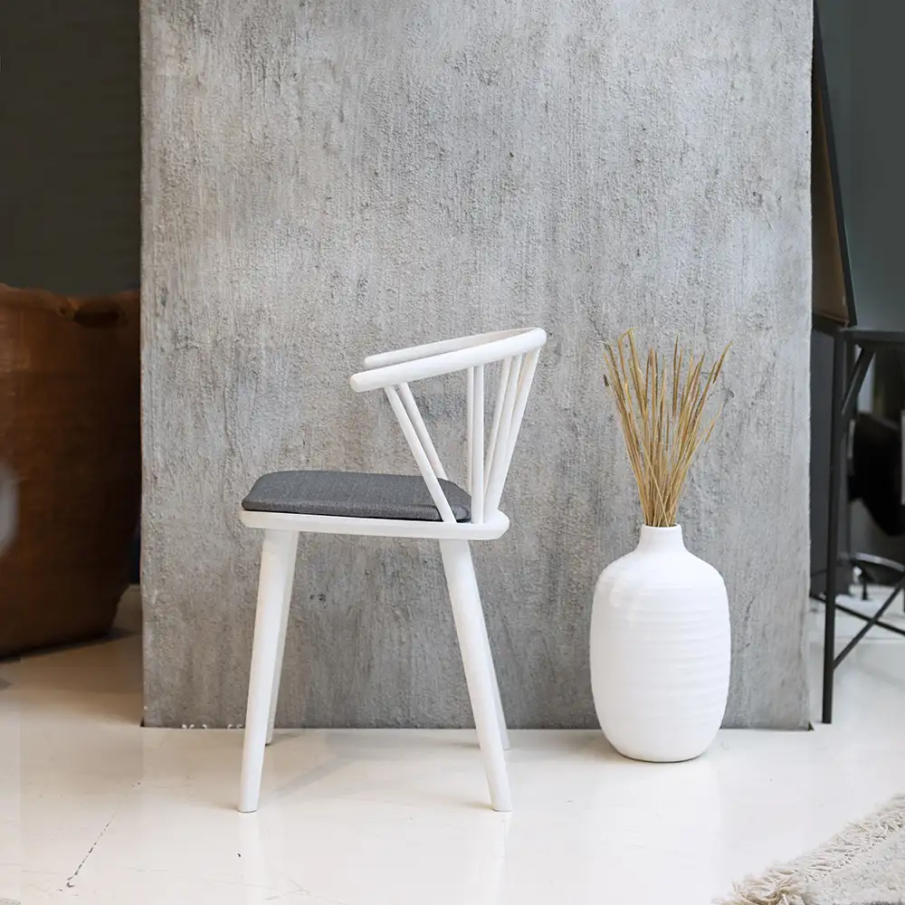 Edda Dining Chair white 2-pack