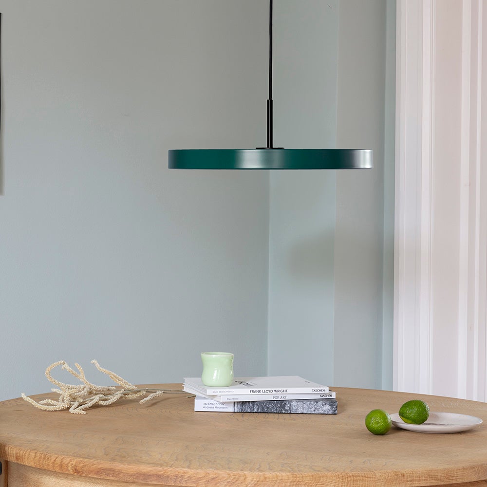 Asteria Medium Lamp Ø43 cm Forest Green/Black