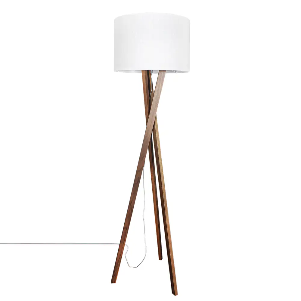 Vega Floor lamp walnut