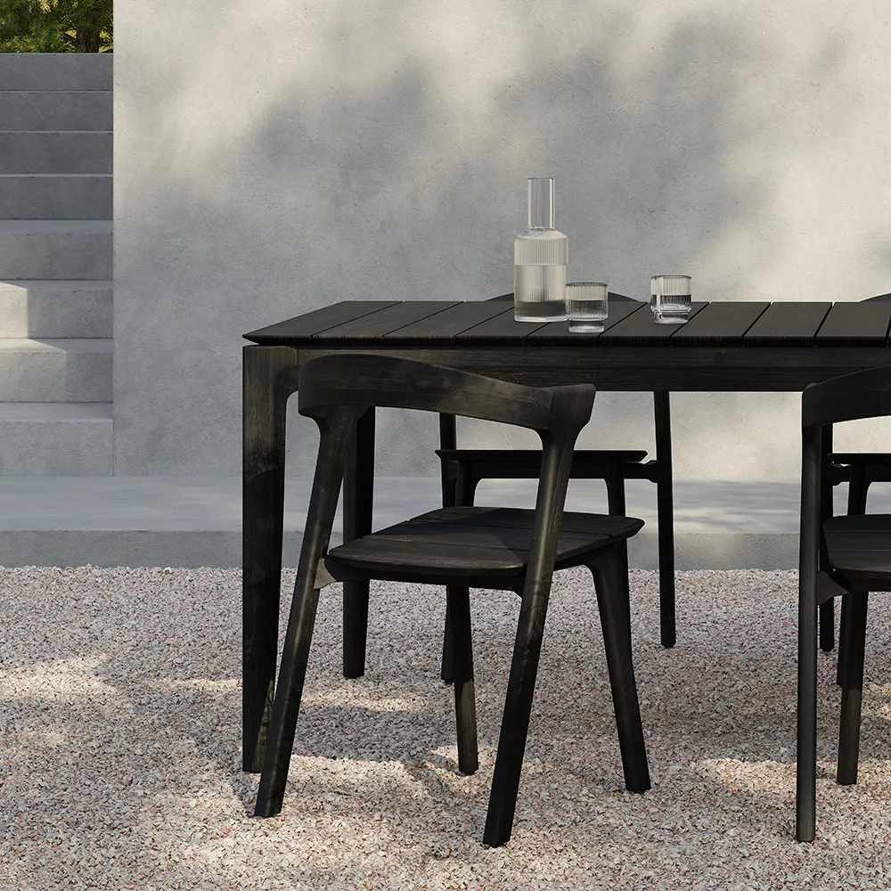Bok Dining Table 200-100 cm Black
