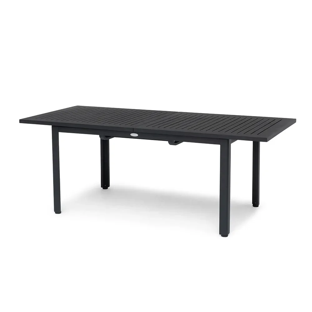 Nydala Dining table 96x200/280 cm Black