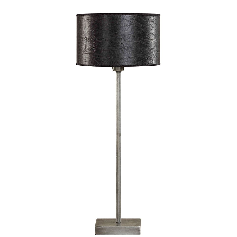 Pewter Low Table Lamp
