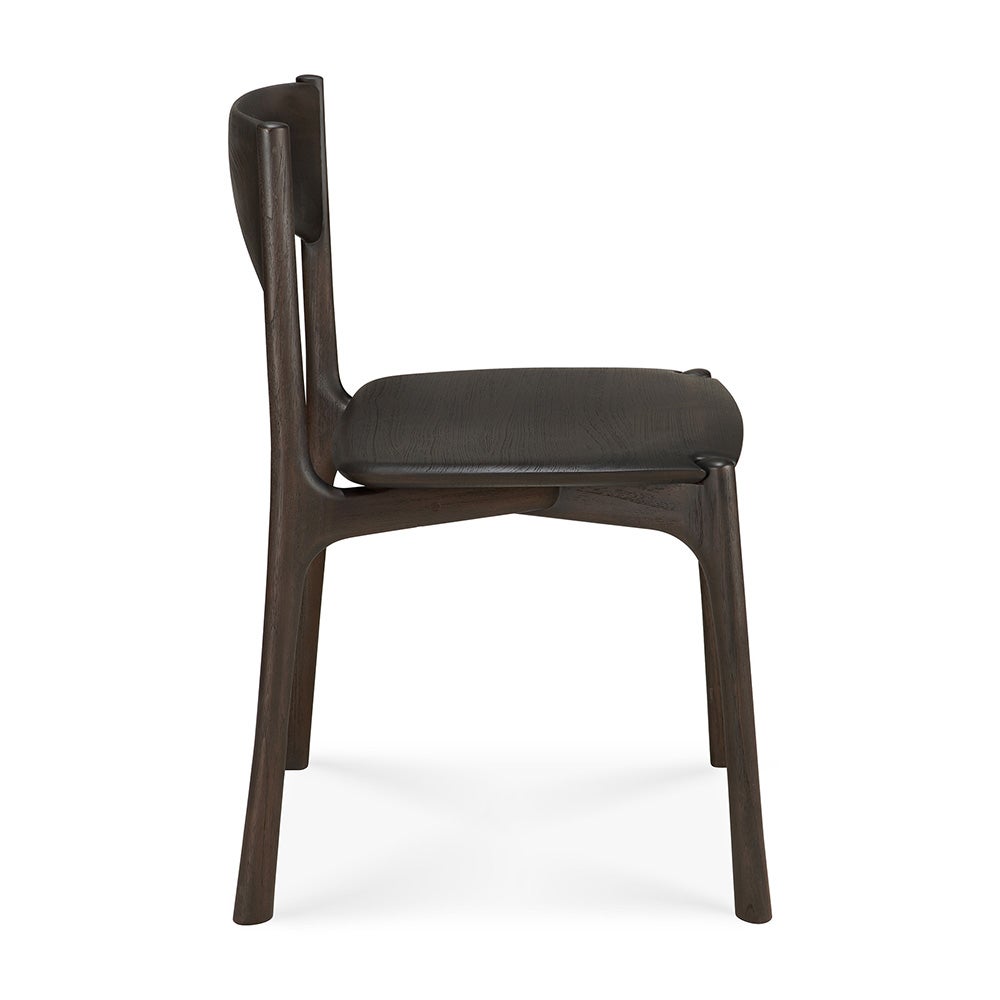 PI Dining Chair Lacquered Oak Brown