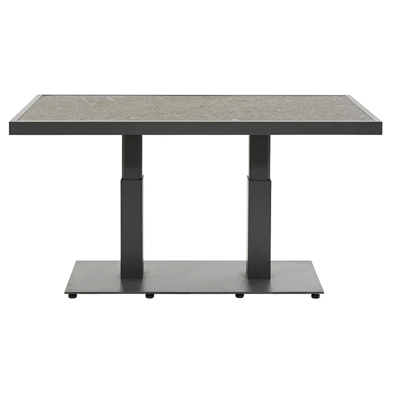 Scale coffee table 85x140 cm anthracite / Dark Brownish Ceramic