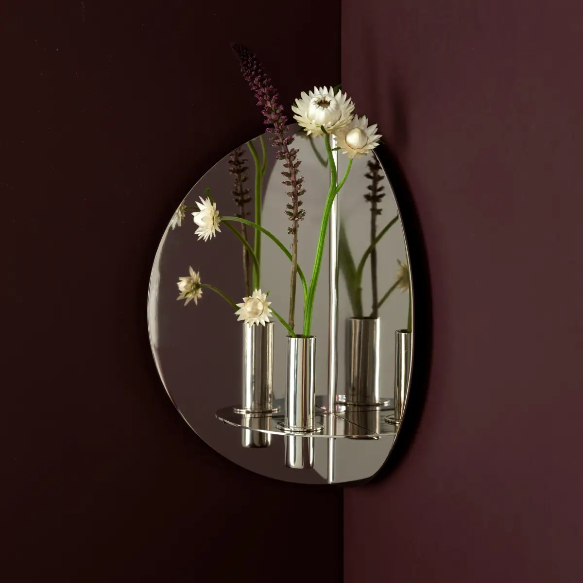 Twilight wall sconce stainless steel