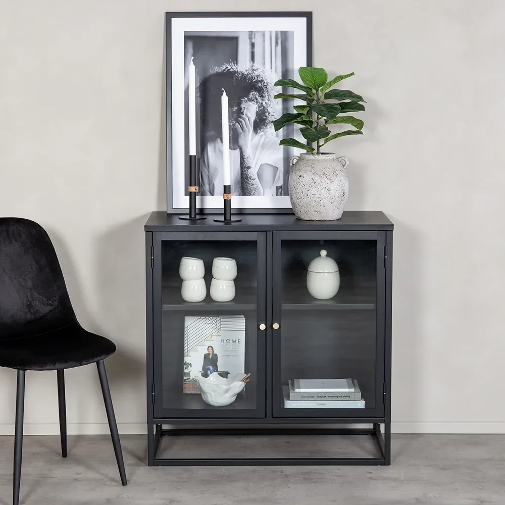 Bakal Cabinet 85x85 cm Black