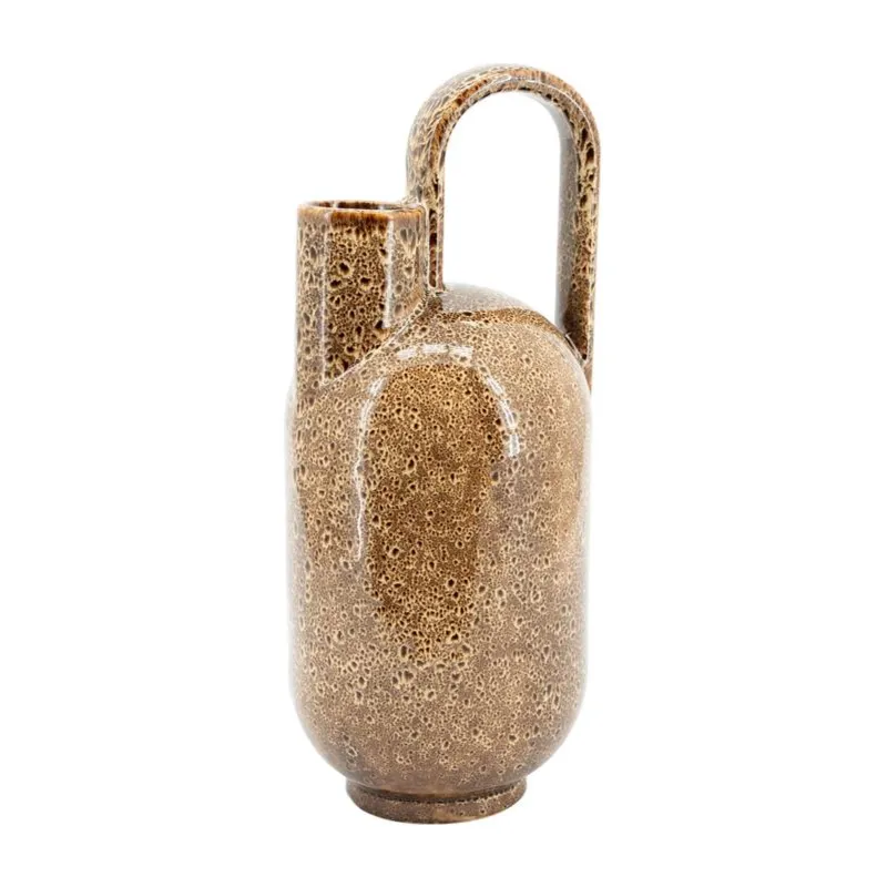 Kyanta large 16x15,5x37,5 cm Earthenware Brown
