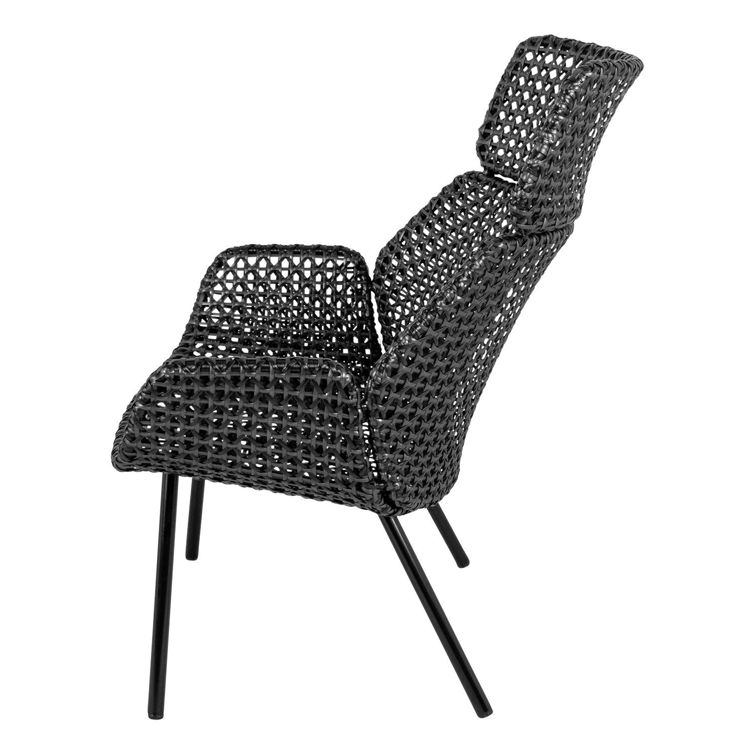 Vibe Armchair High Black