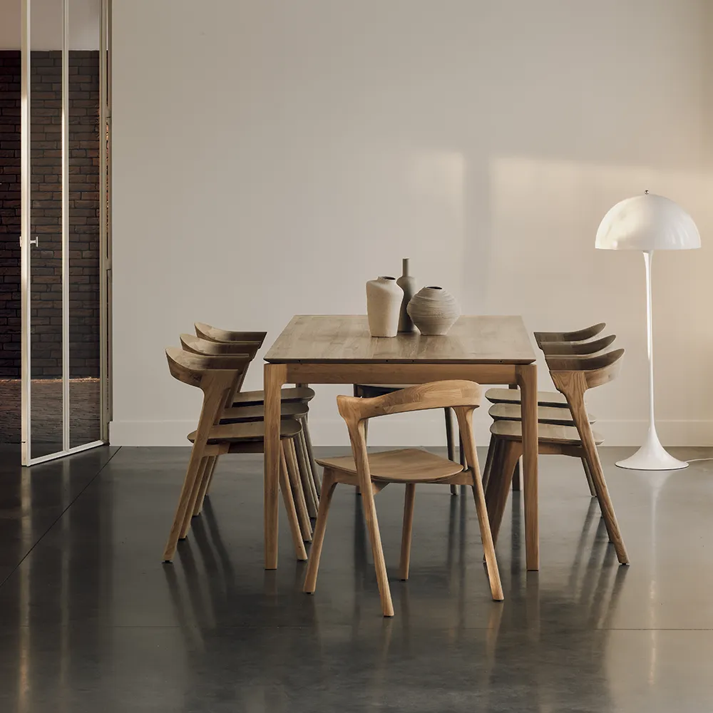 Bok Dining table 100x200-300 cm Oak