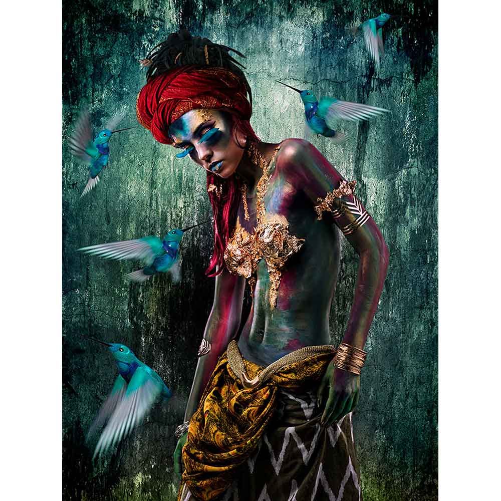 Wall decoration Hummingbird 100X150 Cm