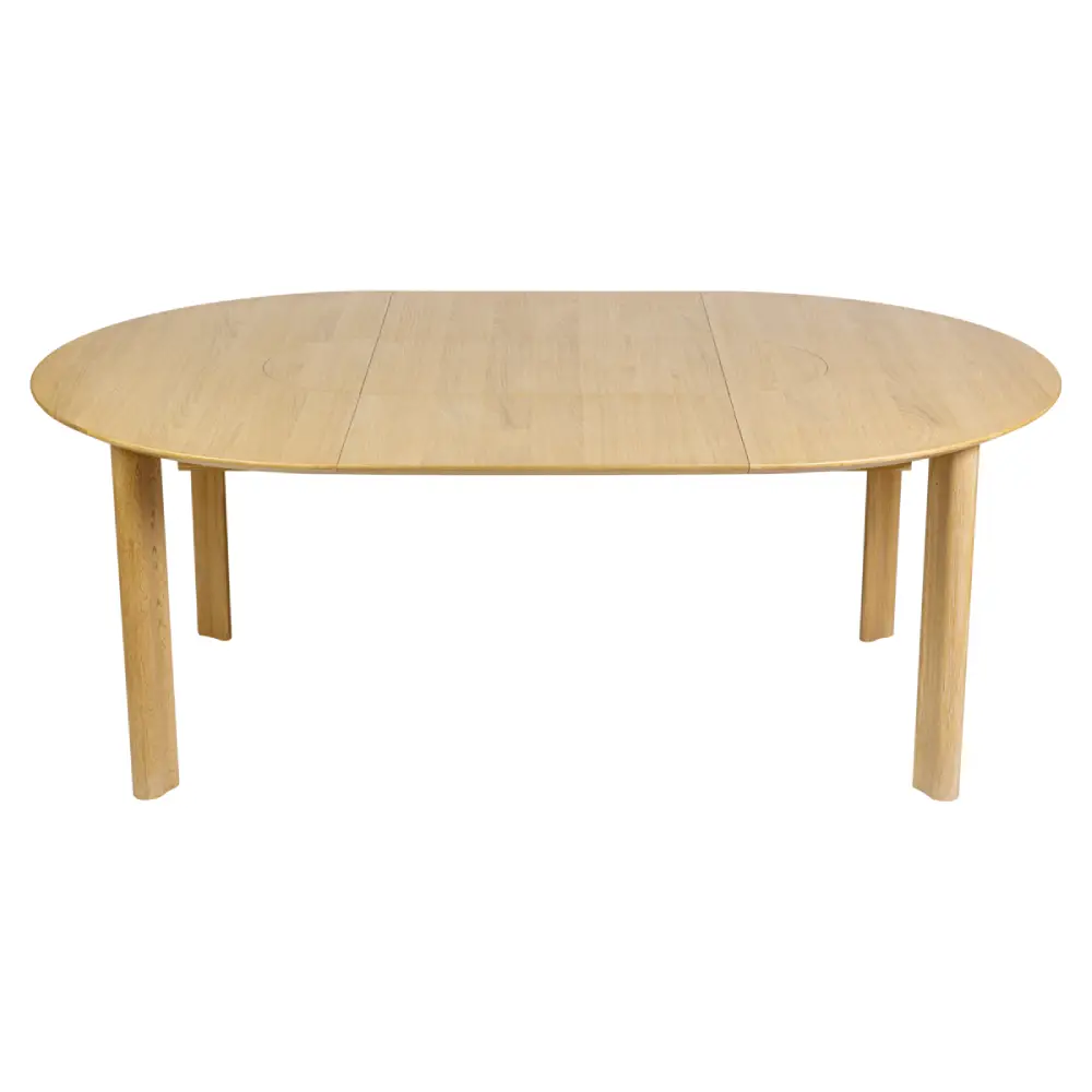 Comfort Circle Dining table with extension Oak