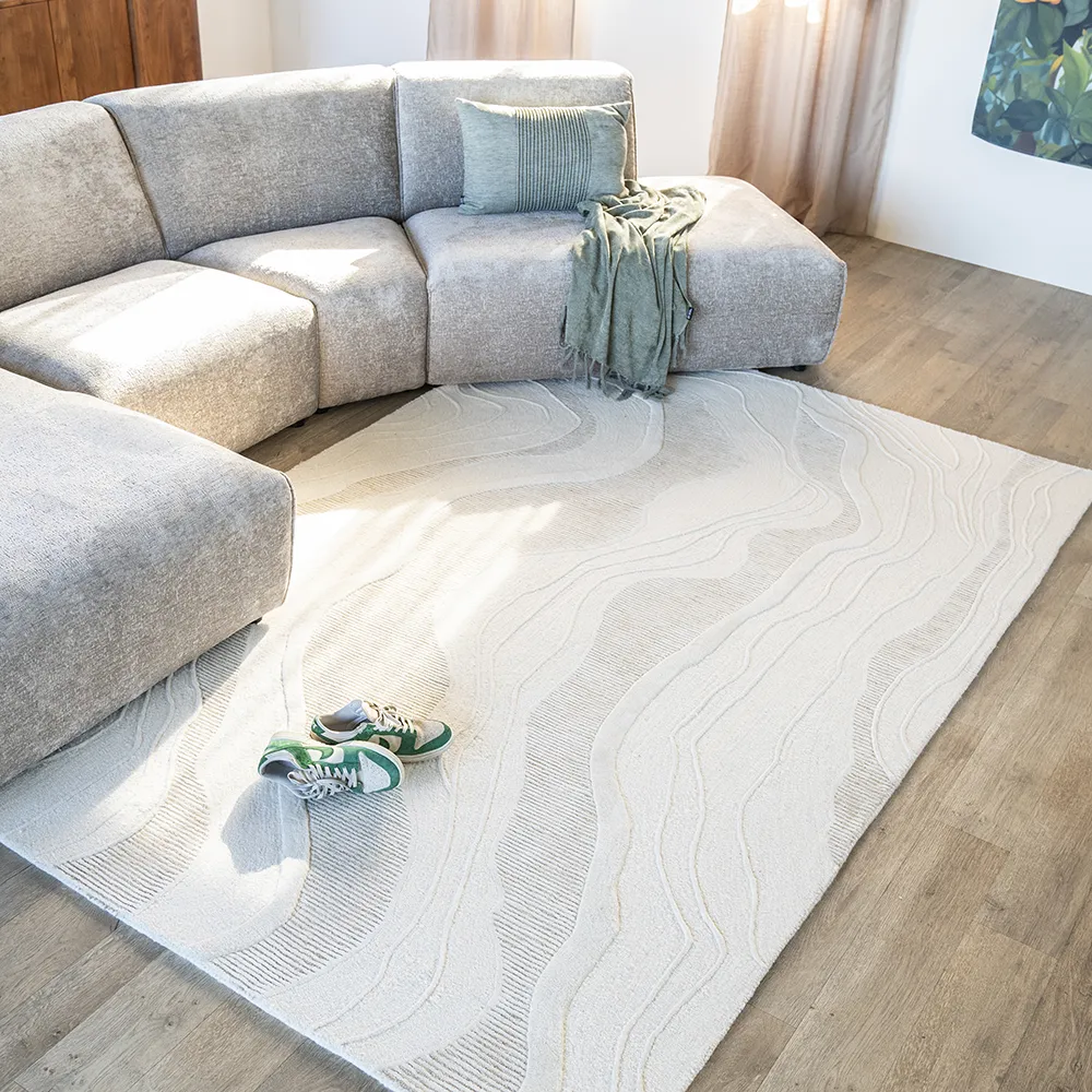 Rug Soil 160x230 cm Off-White