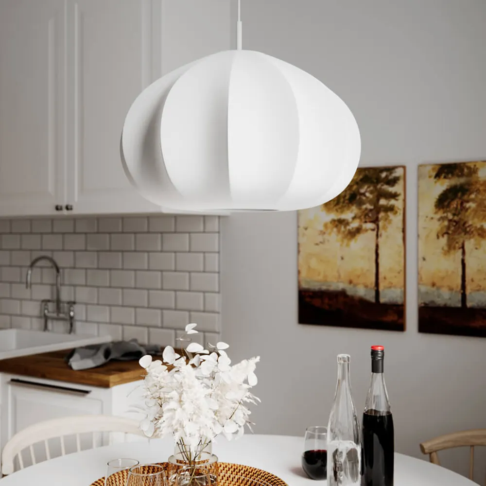 Ebba ceiling light Ø50cm white