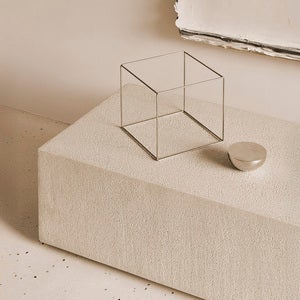 Elements Floor Shelf/Bench - Off White 180x45x30 cm