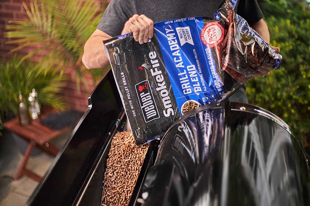 Smoke fire ex4 gbs pellet grill black