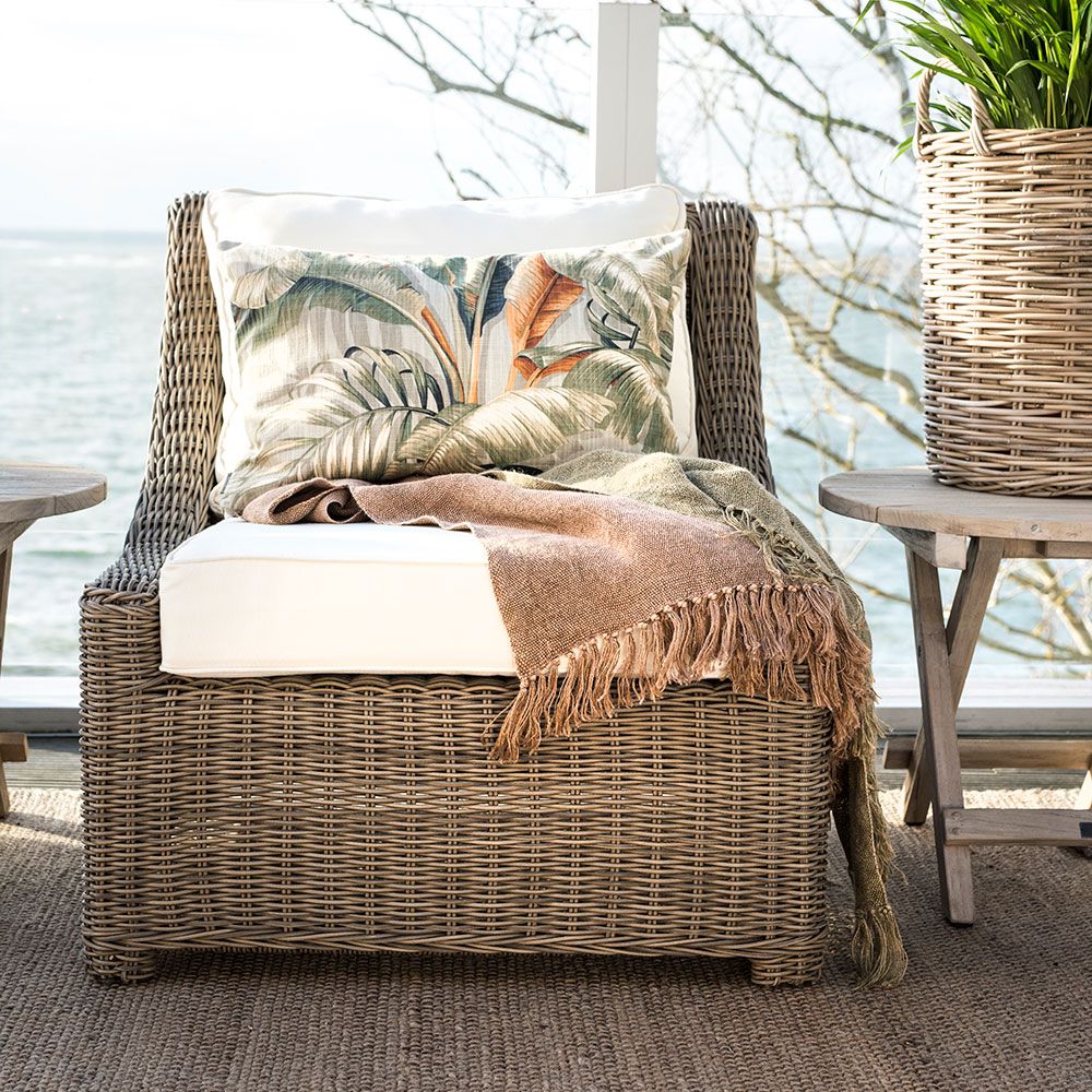 Key Largo lounge armchair Outdoor rattan