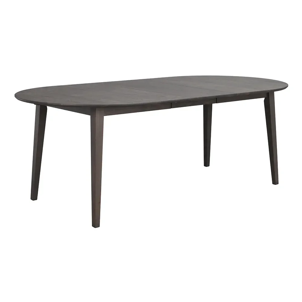 Filippa dining table oval 170-210x105 cm dark brown oak