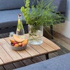 Rio coffee table anthracite/teak