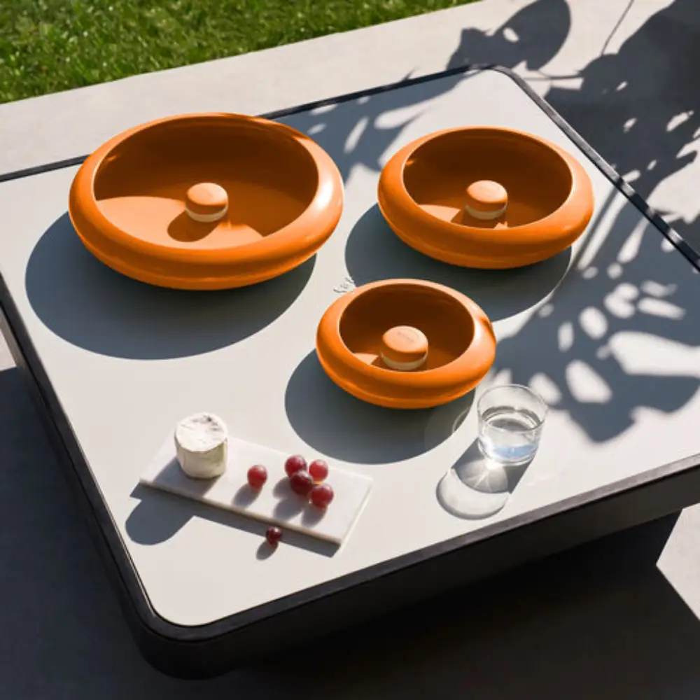 Oloha Lamp trio sunny orange