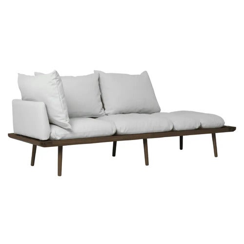 Lounge Around 3-seater sofa Dark Oak/Sterling