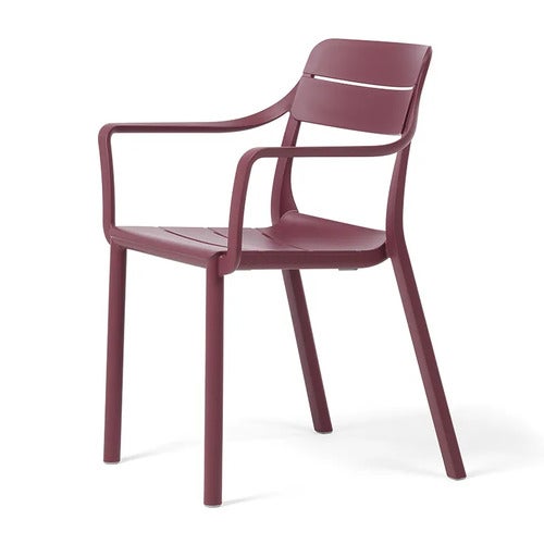 Cassia armchair Borgogna 