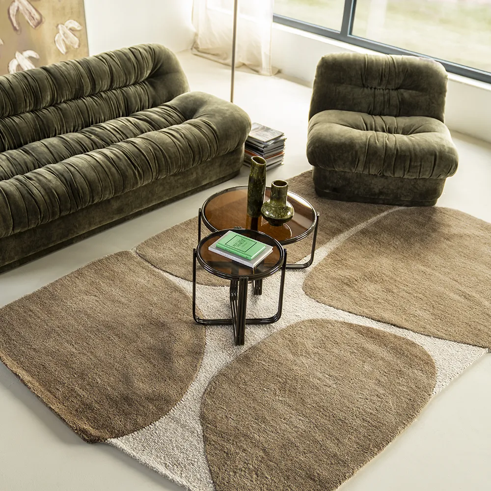 Rug Iwa 190x290 cm Brown