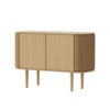  Treasures 2-door cabinet Oak/Sugar Brown