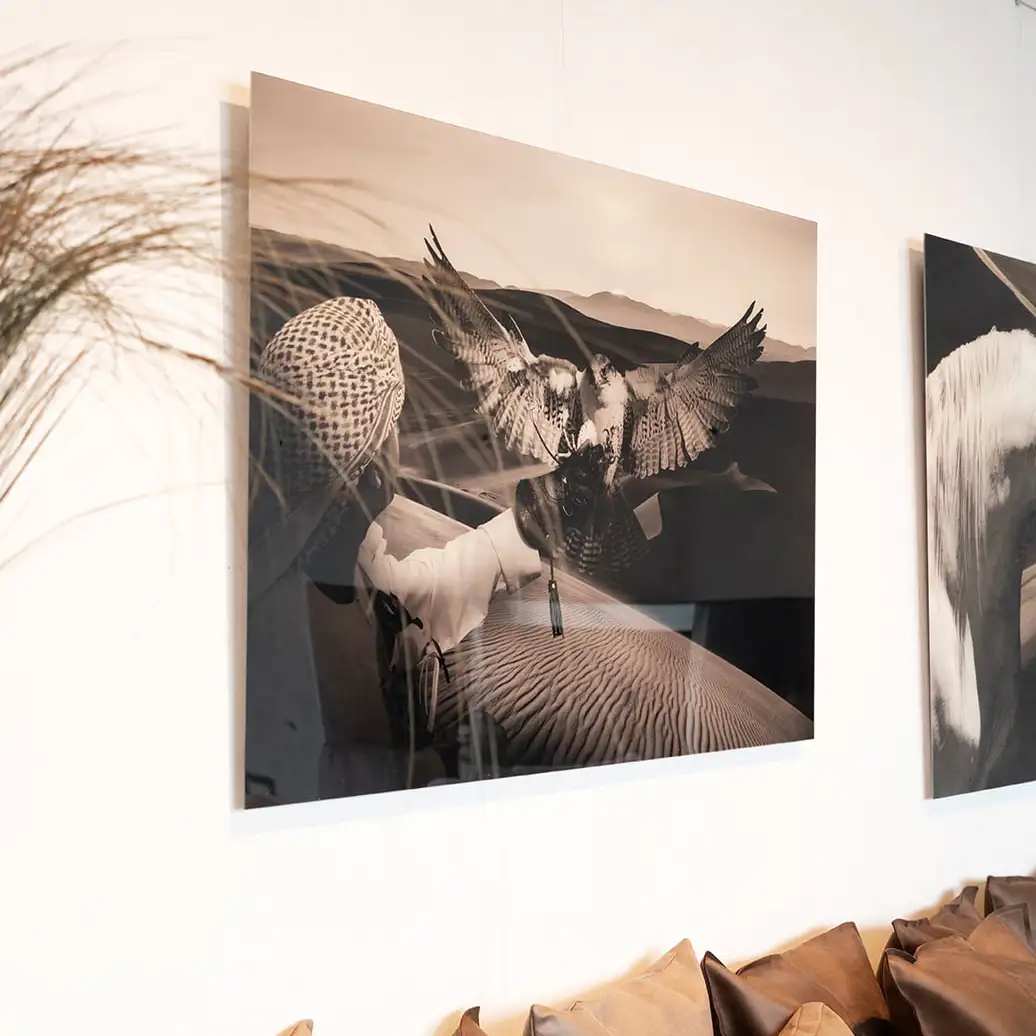 Wall decor Arabian Hunt 120x80 cm