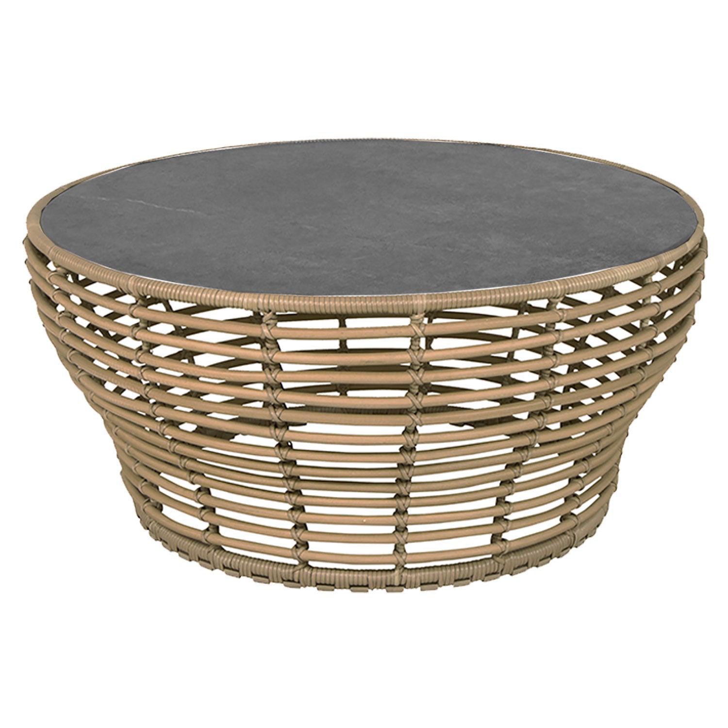 Basket Coffee Table 95 cm Artificial rattan