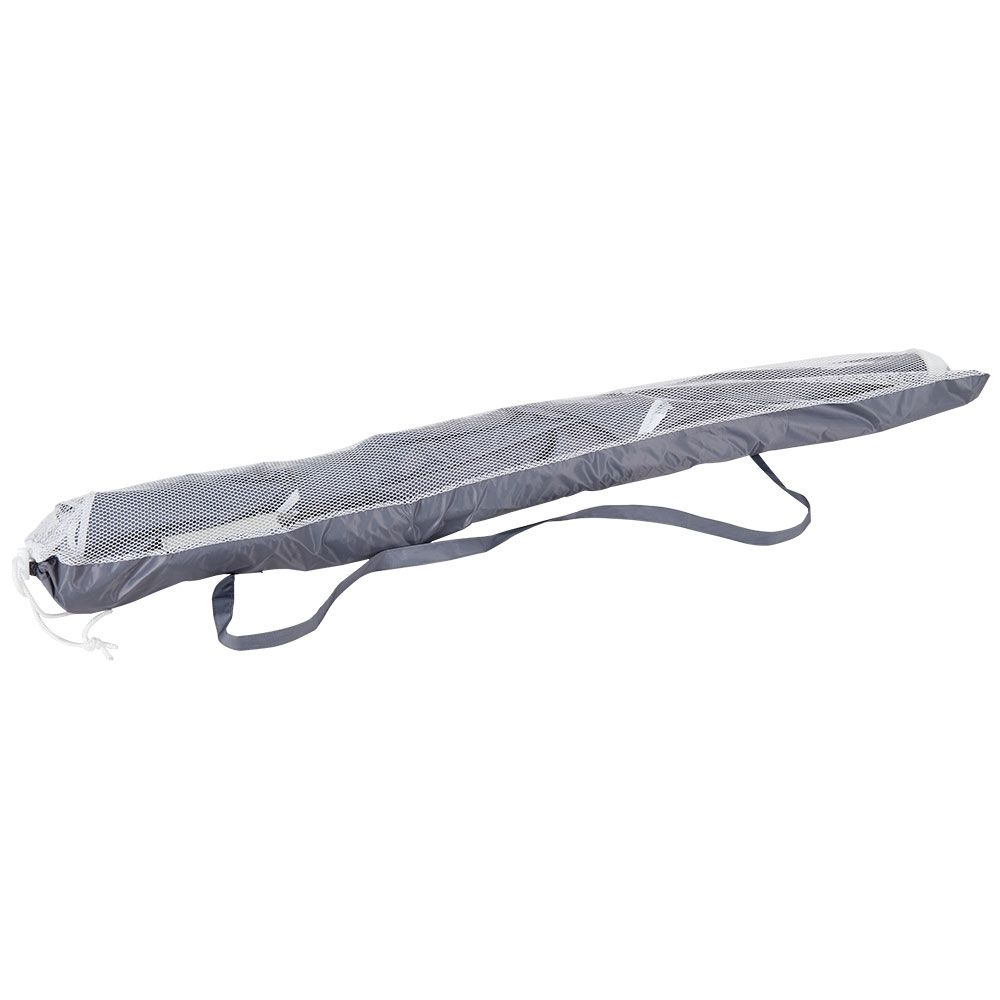 Soda beach parasol 215 cm grey
