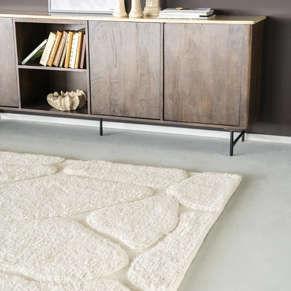 Rug Kala 160x230 cm Off-White