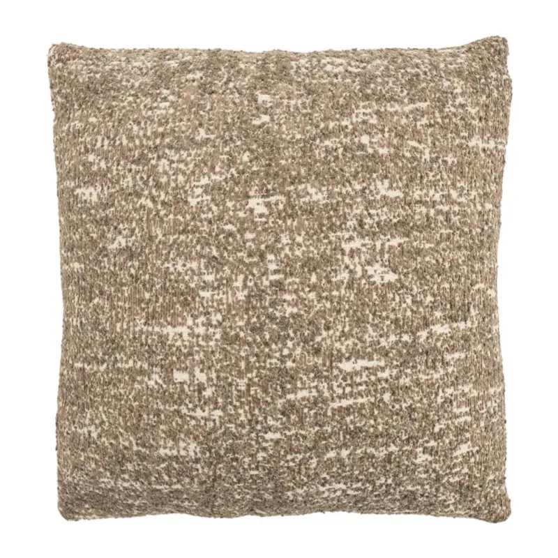 Bayo 45x45 cm pillow 45x45x12 cm linen taupe