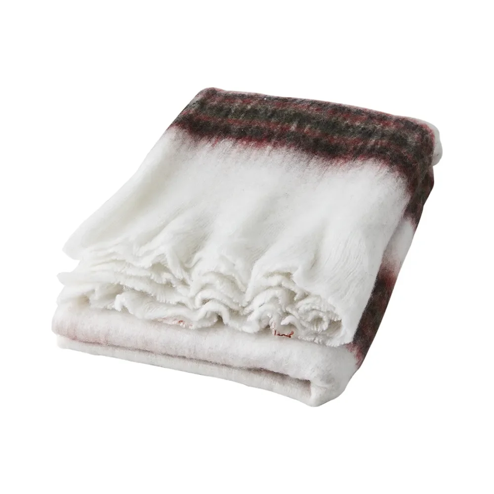 FRASSE Blanket Red/green/white