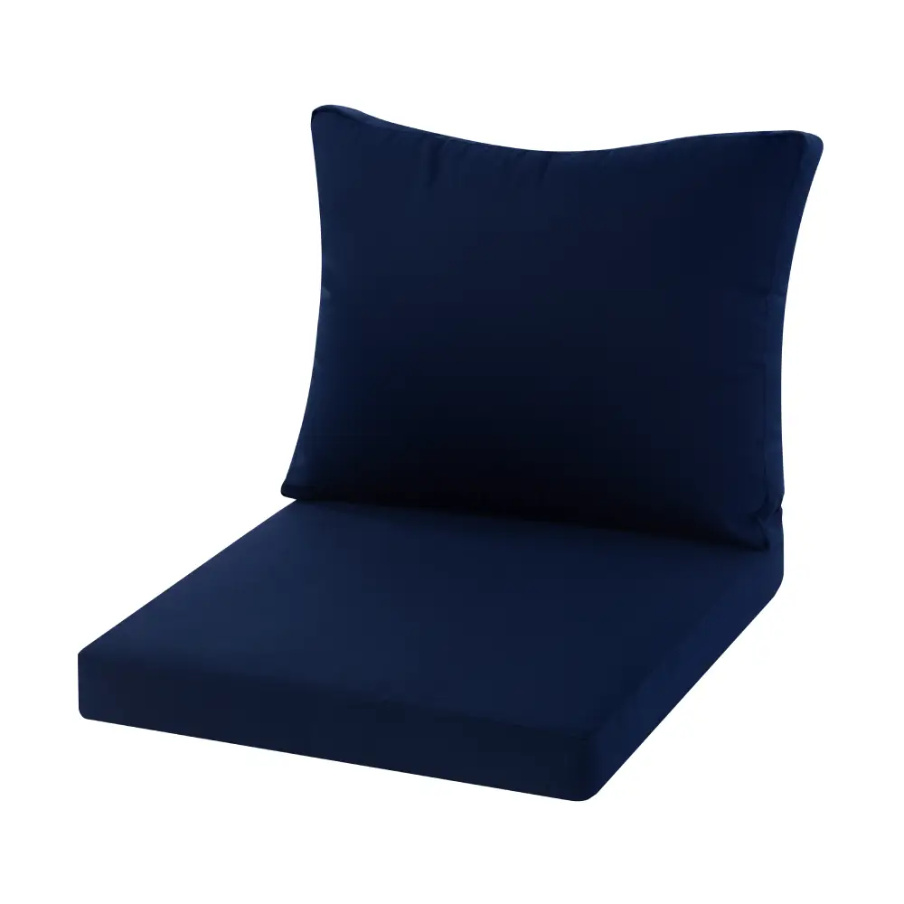 Bålamöllan lounge chair incl. cushions blue