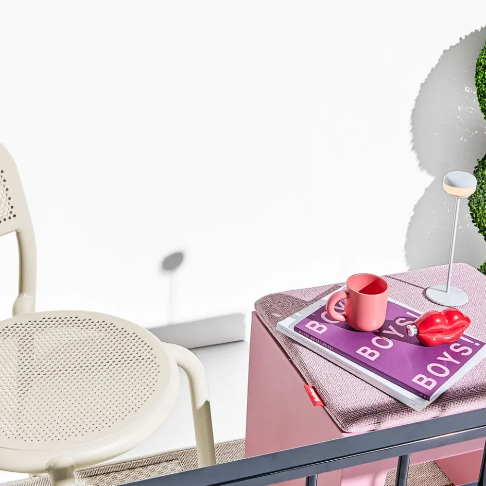 cheerio Portable lamp light grey