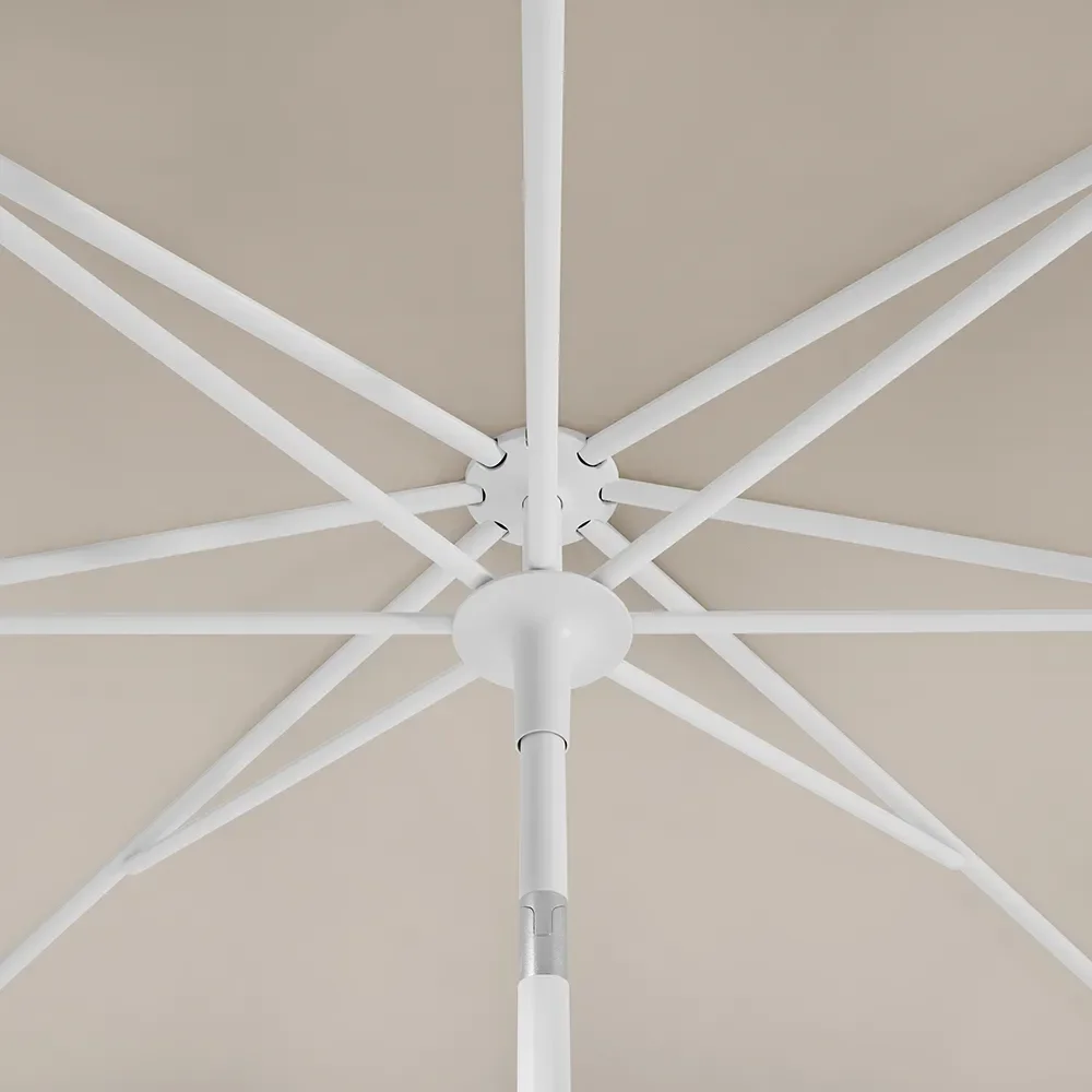 Smart parasol 210x150 cm matt white Cat.5 809 Midnight