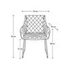 Frisco Drive Dining Armchair pellini espresso