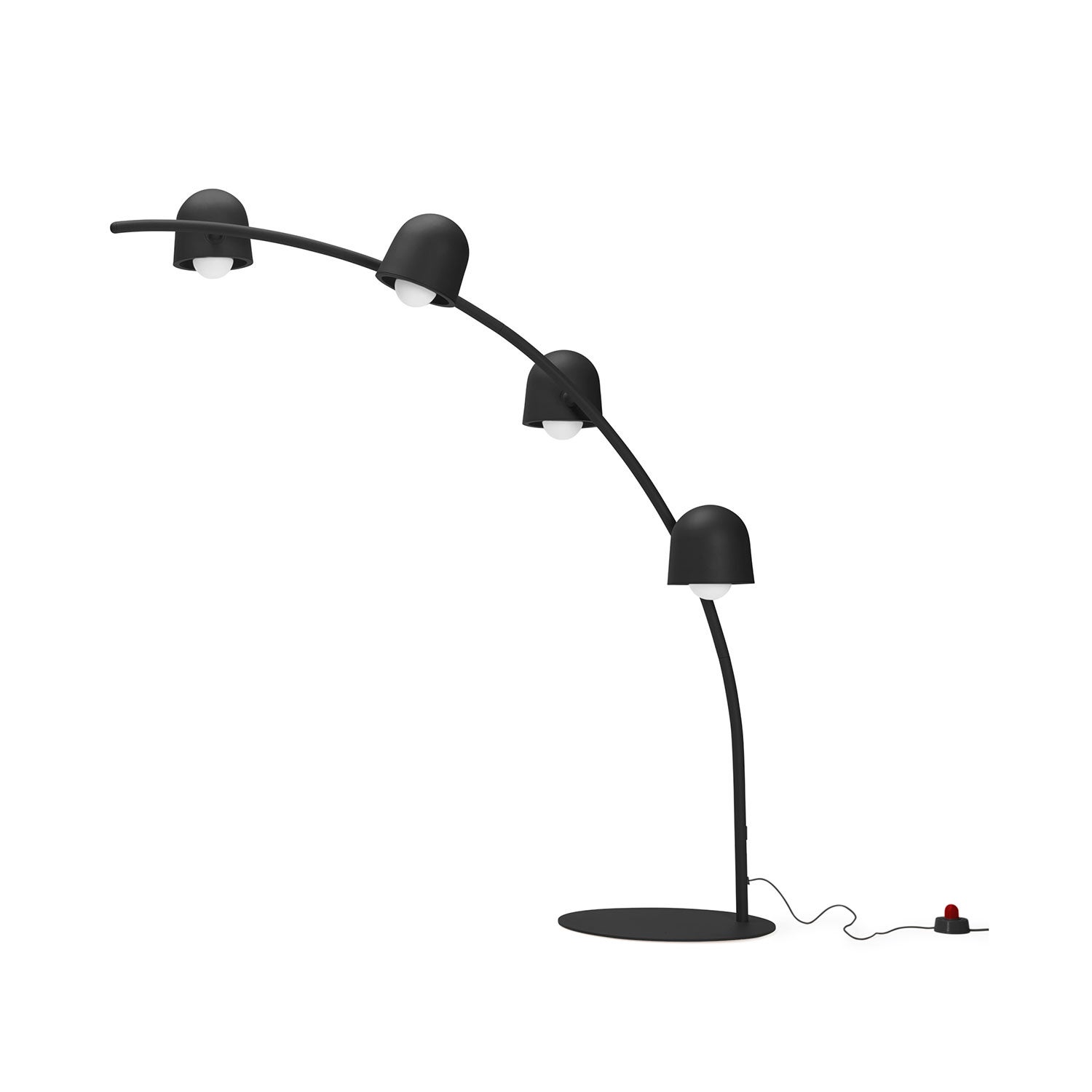 Big lebow floor lamp anthracite
