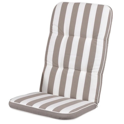 Woodline Recliner Cushion Taupe striped