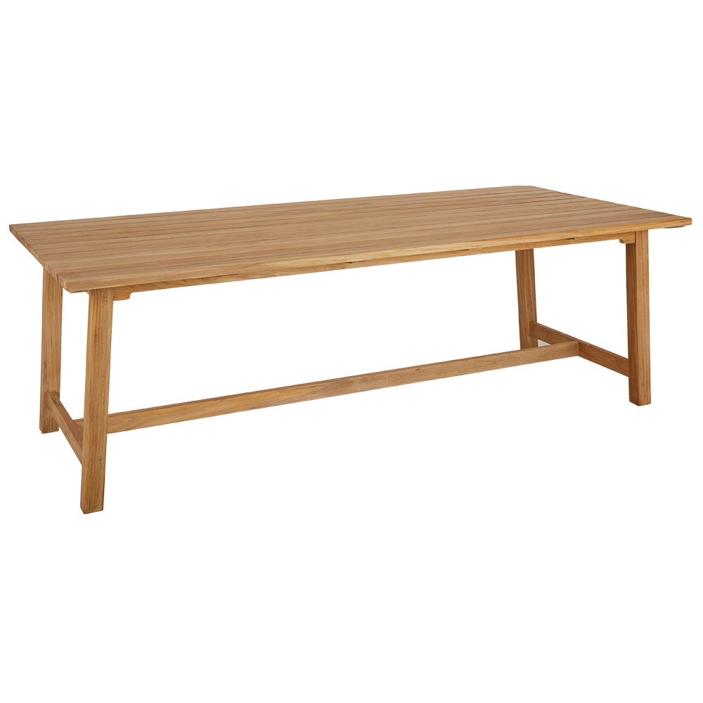 Keros dining table 100x220 cm teak